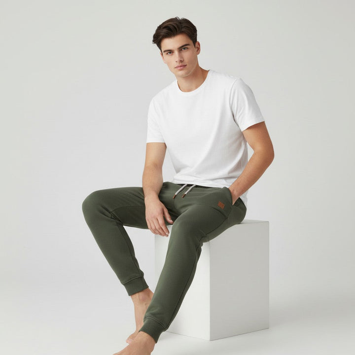 Men’s Autumn Baggy Joggers Relaxed Fit Casual Sweatpants-Bon Voyage Vintage