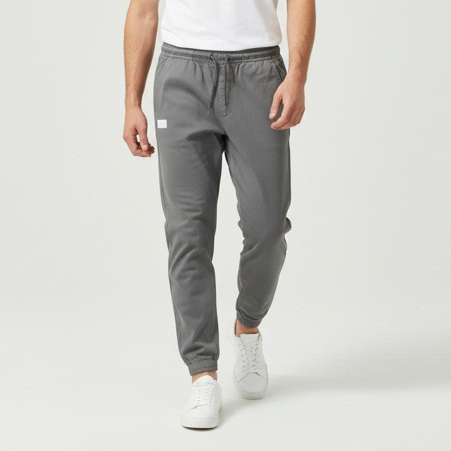 Men’s Autumn Polyester Pants Slim Fit Casual Fall Trousers-Bon Voyage Vintage