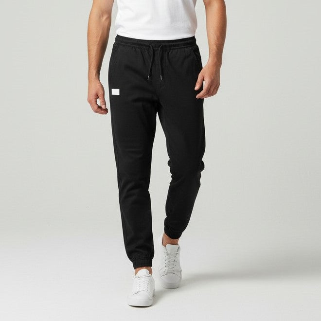 Men’s Autumn Polyester Pants Slim Fit Casual Fall Trousers-Bon Voyage Vintage