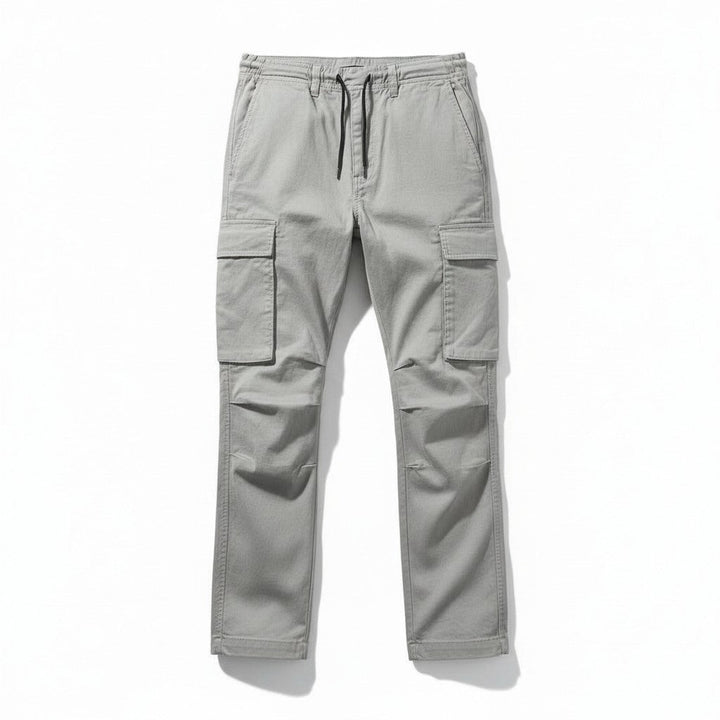 Men’s Cargo Pants Cotton Blend Relaxed Fit Multi-Pocket Trousers-Bon Voyage Vintage
