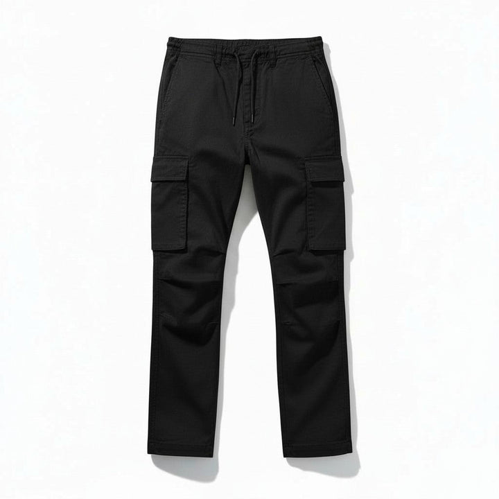 Men’s Cargo Pants Cotton Blend Relaxed Fit Multi-Pocket Trousers-Bon Voyage Vintage