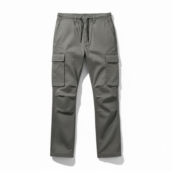 Men’s Cargo Pants Cotton Blend Relaxed Fit Multi-Pocket Trousers-Bon Voyage Vintage