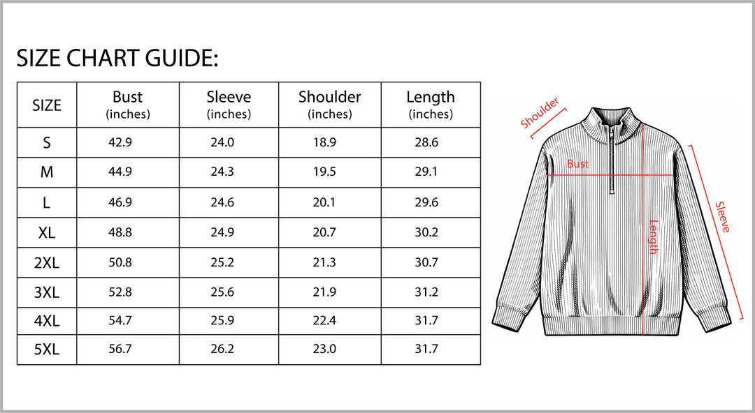 Men’s Casual Long Sleeve Polo Shirt with Zipper Stand Collar-Bon Voyage Vintage