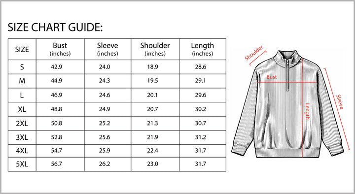 Men’s Casual Long Sleeve Polo Shirt with Zipper Stand Collar-Bon Voyage Vintage