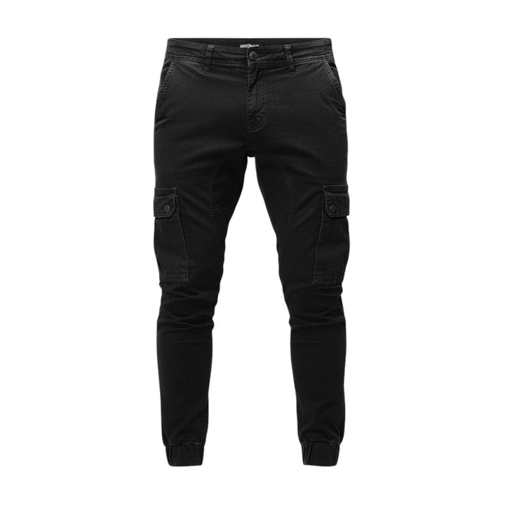 Men’s Fall Cargo Joggers Cotton Blend Relaxed Fit Pants-Bon Voyage Vintage
