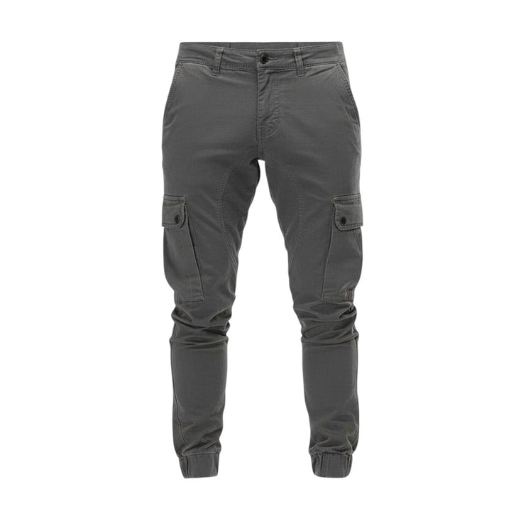 Men’s Fall Cargo Joggers Cotton Blend Relaxed Fit Pants-Bon Voyage Vintage