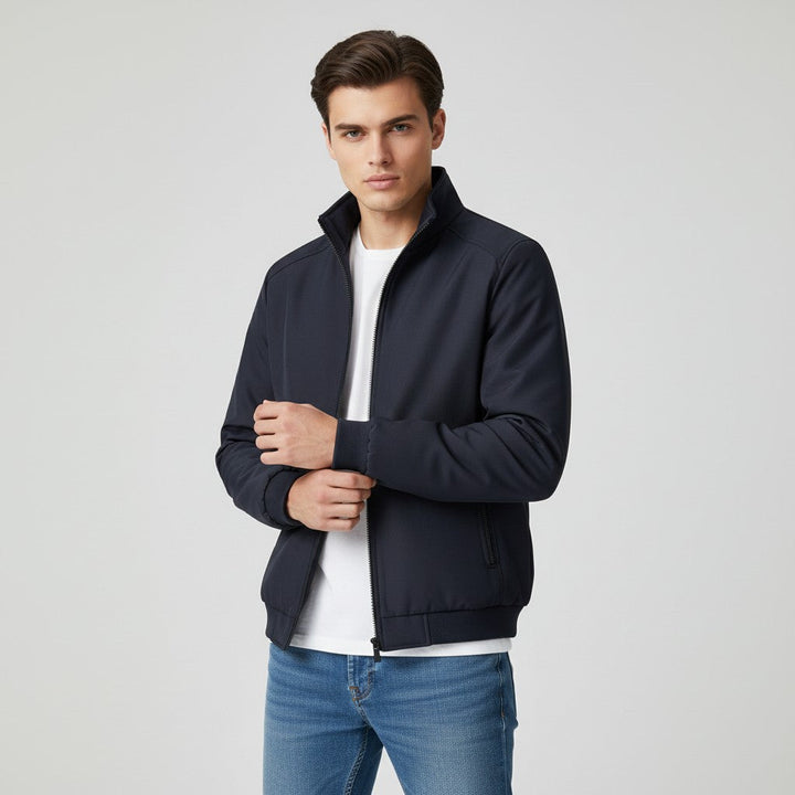 Men’s Fleece-Lined Winter Jacket-Bon Voyage Vintage