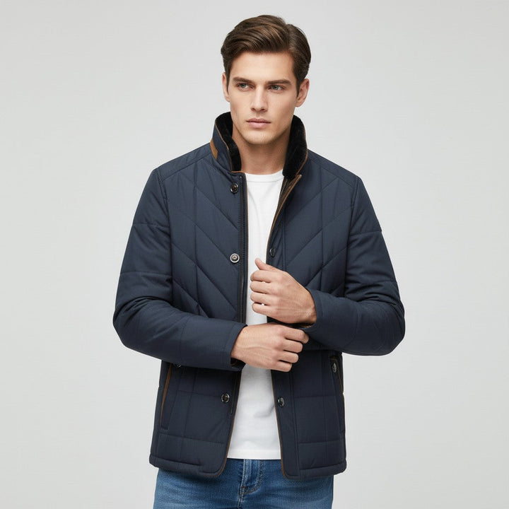 Men’s Lightweight Winter Jacket Stylish Cold Weather Outerwear-Bon Voyage Vintage