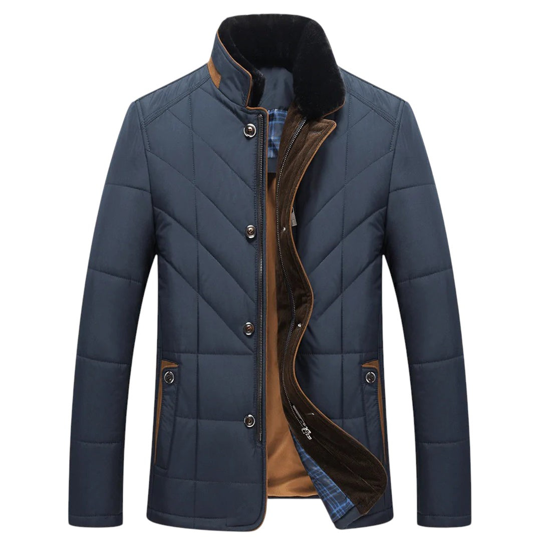 Men’s Lightweight Winter Jacket Stylish Cold Weather Outerwear-Bon Voyage Vintage