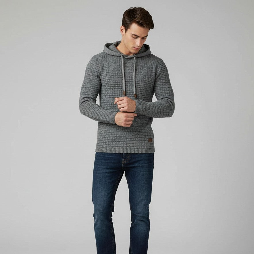 Men’s Soft Knit Crewneck Pullover Sweater-Bon Voyage Vintage