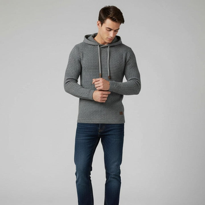 Men’s Soft Knit Crewneck Pullover Sweater-Bon Voyage Vintage