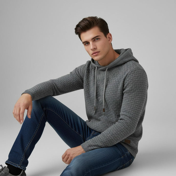 Men’s Soft Knit Crewneck Pullover Sweater-Bon Voyage Vintage
