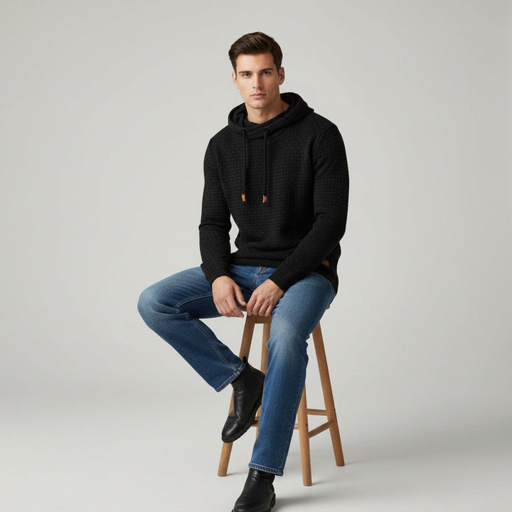 Men’s Soft Knit Crewneck Pullover Sweater-Bon Voyage Vintage