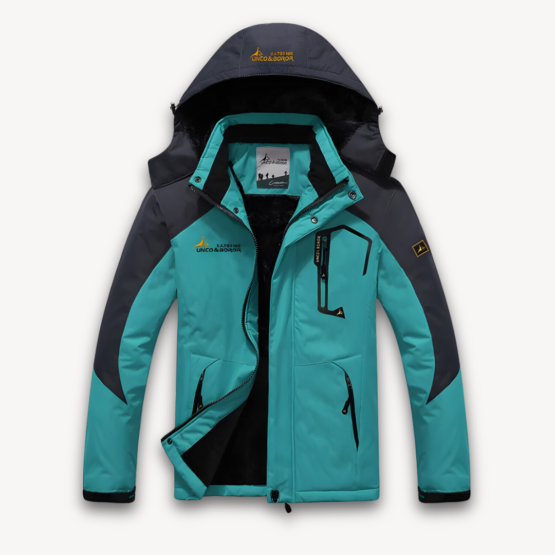 Men’s Waterproof Winter Jacket with Fleece Lining-Bon Voyage Vintage