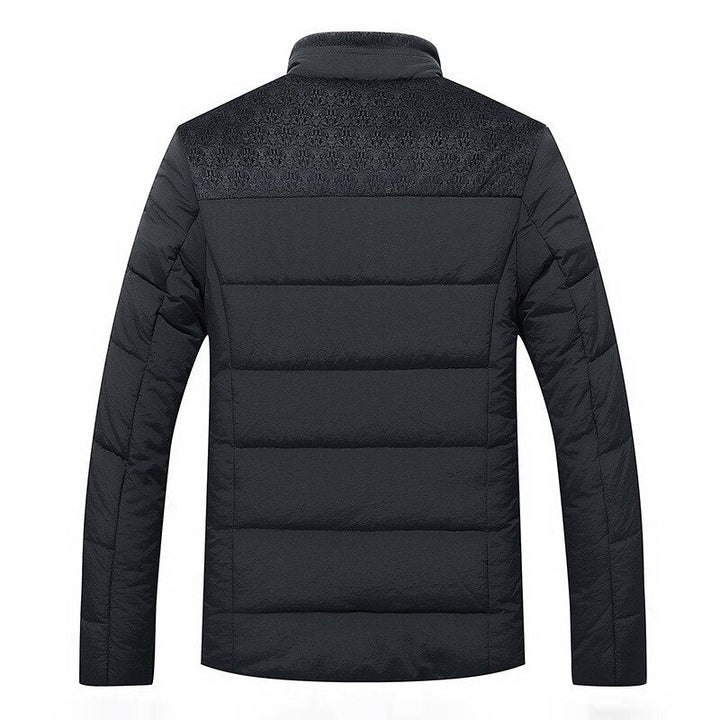 Men’s Zip-Up Fleece Jacket Lightweight Casual Outerwear-Bon Voyage Vintage