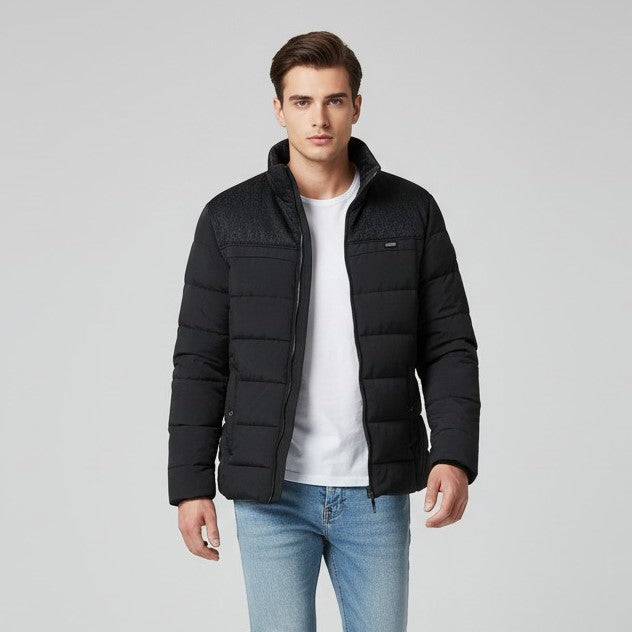 Men’s Zip-Up Fleece Jacket Lightweight Casual Outerwear-Bon Voyage Vintage