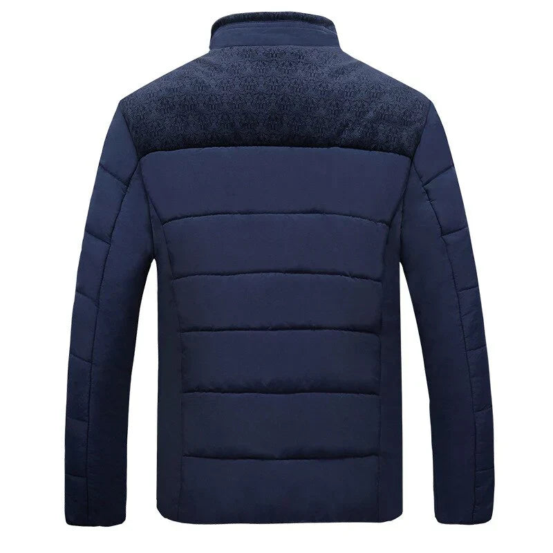 Men’s Zip-Up Fleece Jacket Lightweight Casual Outerwear-Bon Voyage Vintage
