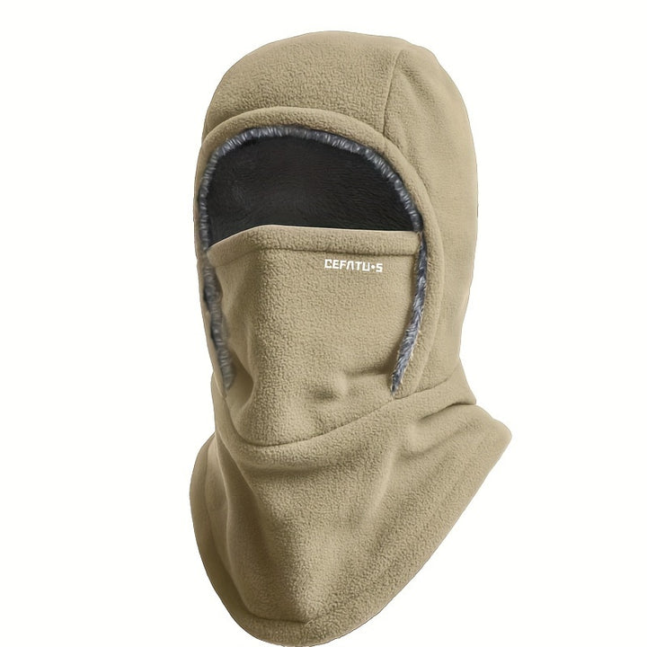 One-Piece Hood Scarf Face Mask Windproof Winter Thermal Head Cover-Bon Voyage Vintage