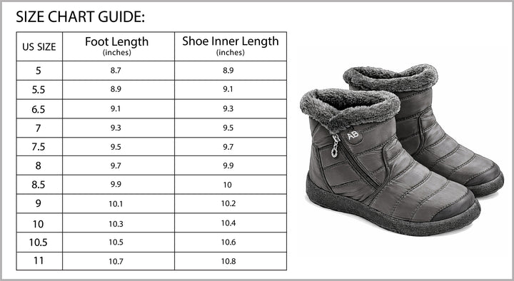 Premium Women’s Winter Thermal Snow Boots-Bon Voyage Vintage