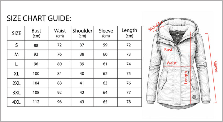 Stylish Warm Winter Jacket For Women's-Bon Voyage Vintage