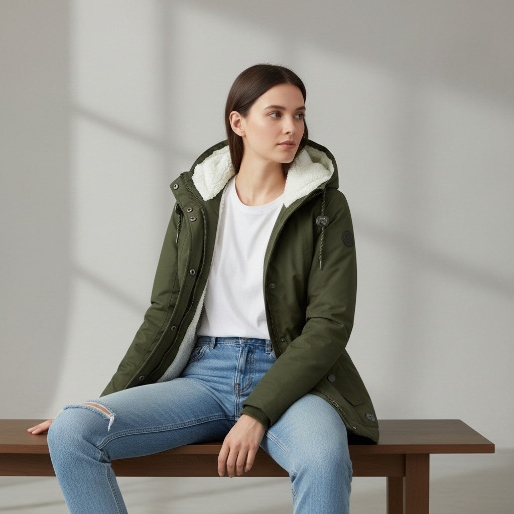 Stylish Warm Winter Jacket For Women's-Bon Voyage Vintage