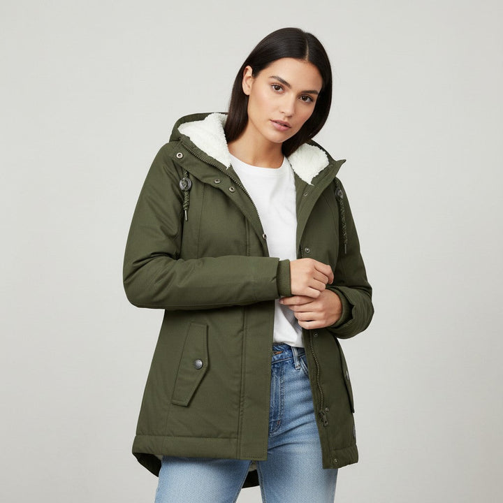 Stylish Warm Winter Jacket For Women's-Bon Voyage Vintage