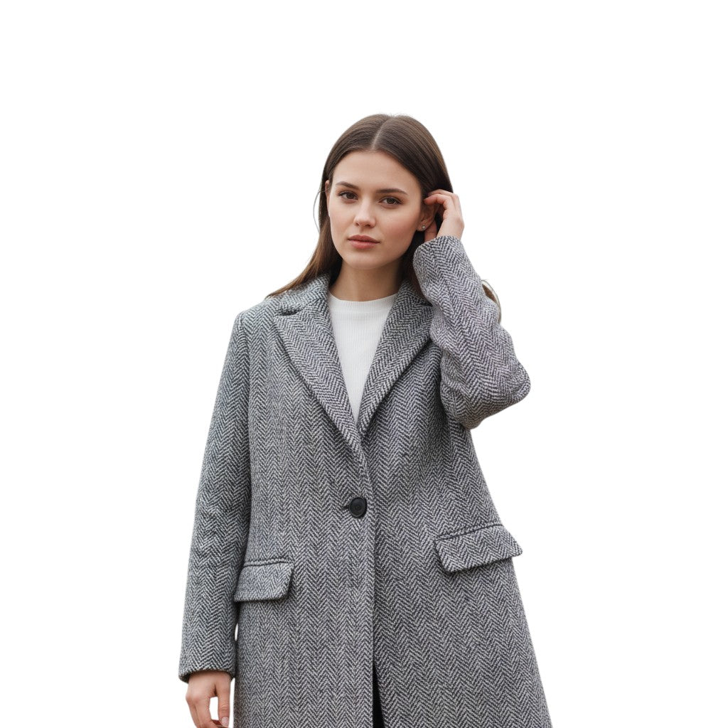 Temperament Commute Long Sleeve Jacket-Bon Voyage Vintage