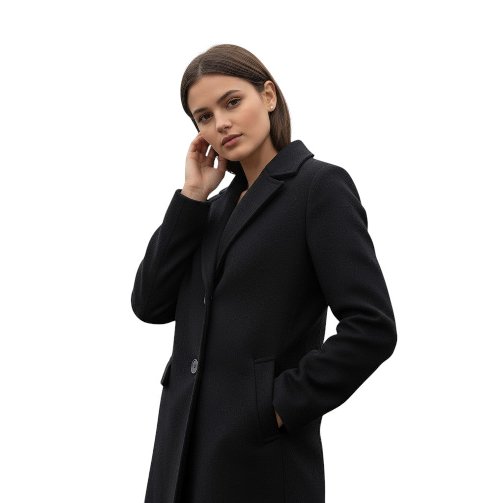 Temperament Commute Long Sleeve Jacket-Bon Voyage Vintage