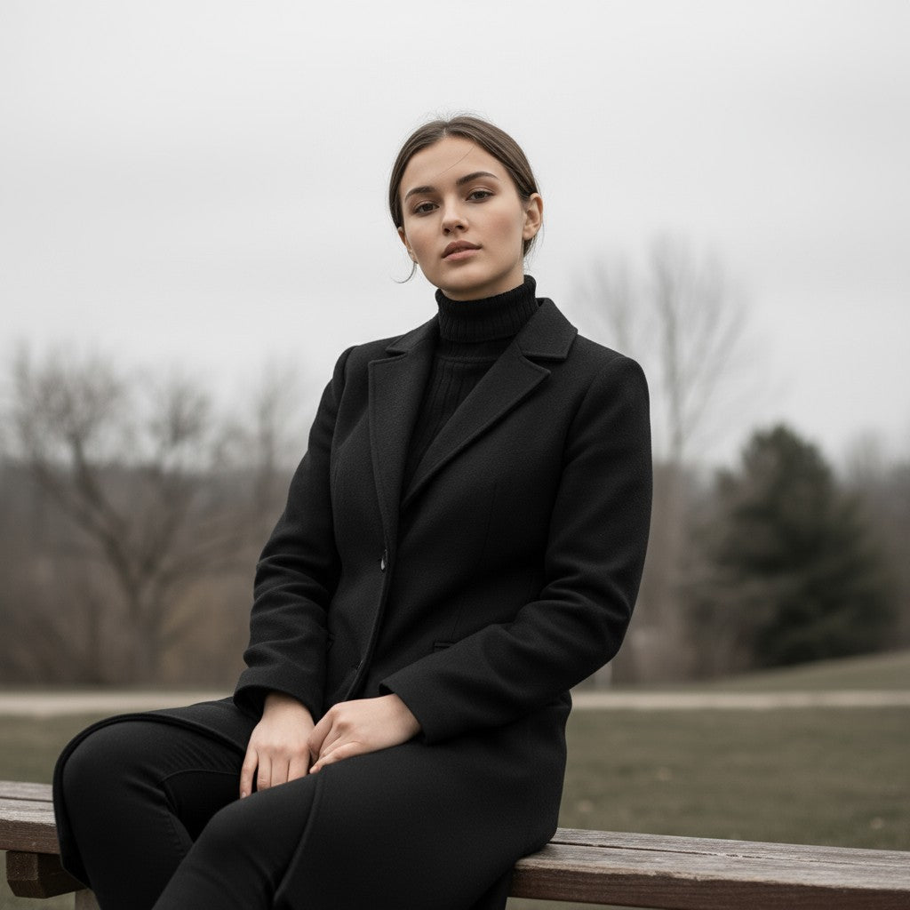 Temperament Commute Long Sleeve Jacket-Bon Voyage Vintage