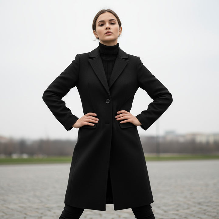 Temperament Commute Long Sleeve Jacket-Bon Voyage Vintage