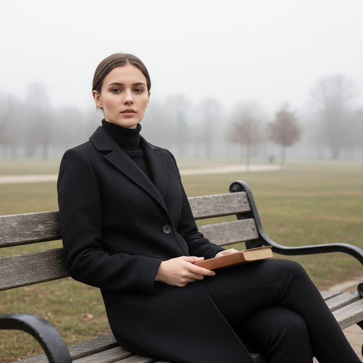 Temperament Commute Long Sleeve Jacket-Bon Voyage Vintage