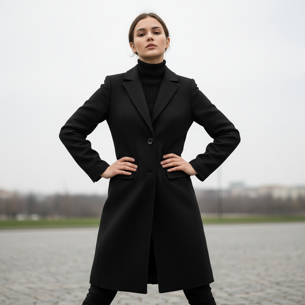 Temperament Commute Long Sleeve Jacket-Bon Voyage Vintage