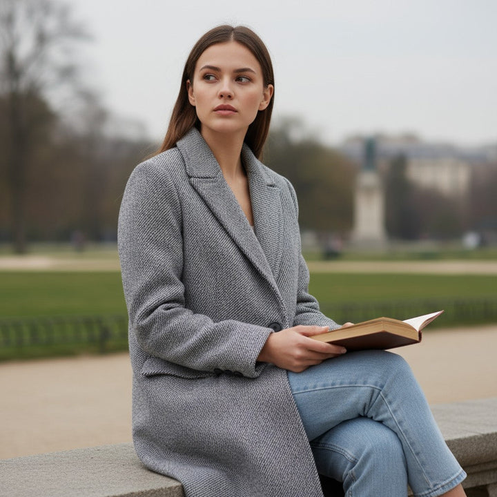 Temperament Commute Long Sleeve Jacket-Bon Voyage Vintage