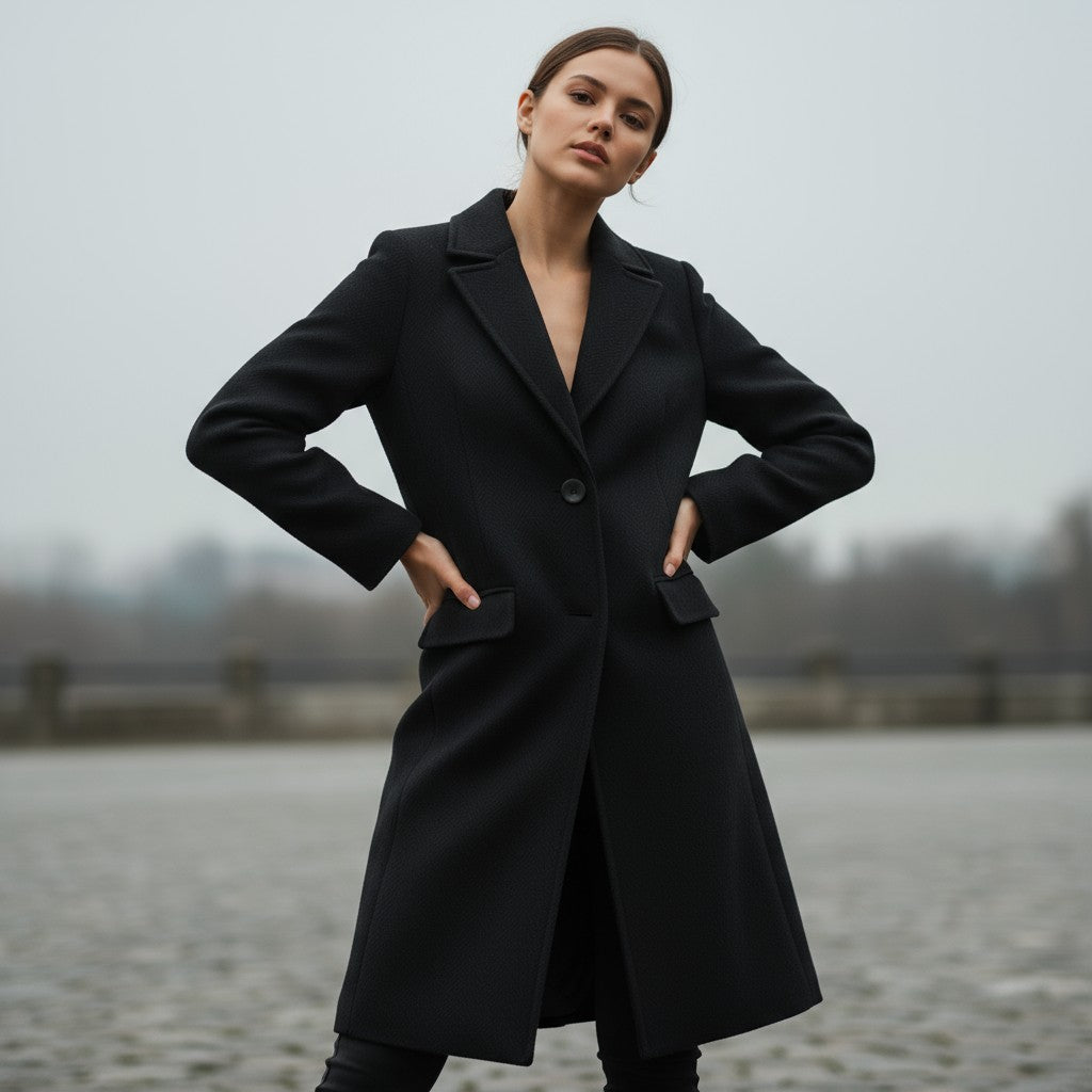 Temperament Commute Long Sleeve Jacket-Bon Voyage Vintage