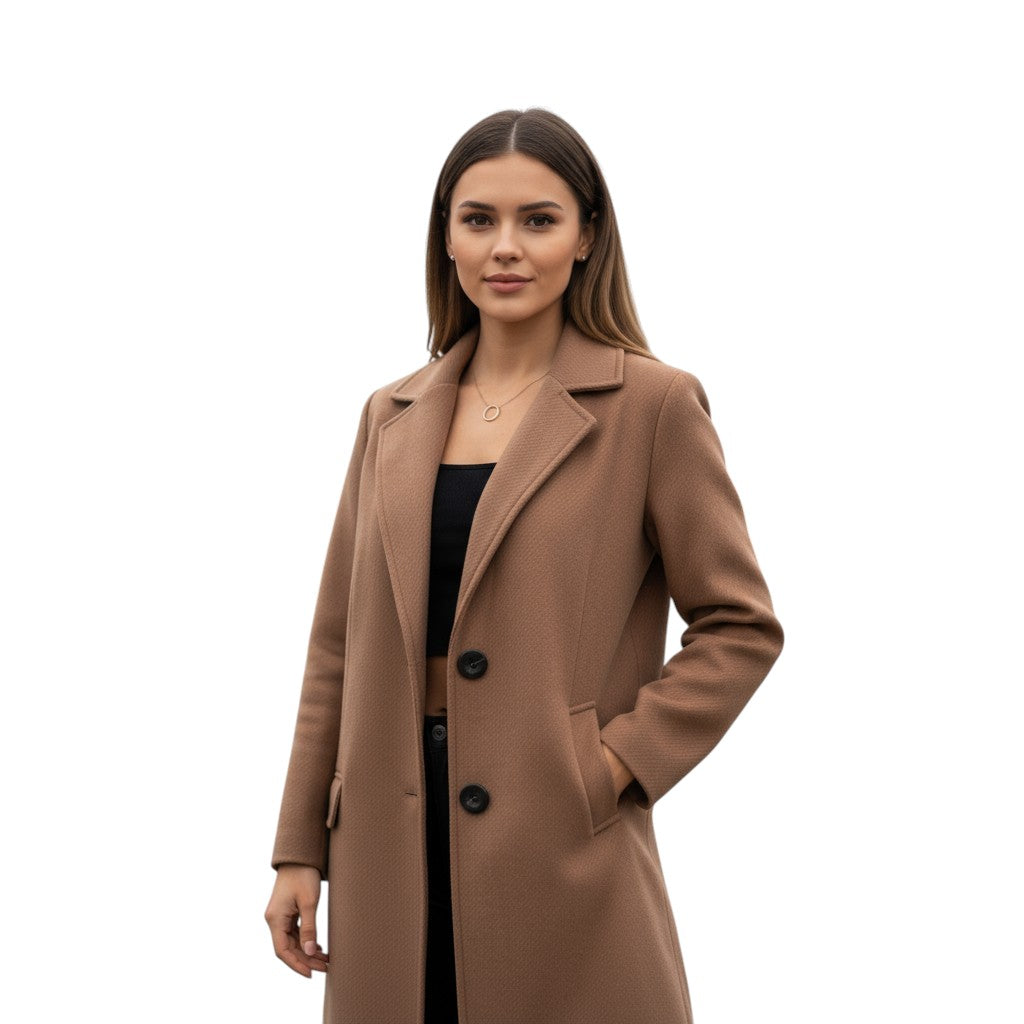 Temperament Commute Long Sleeve Jacket-Bon Voyage Vintage