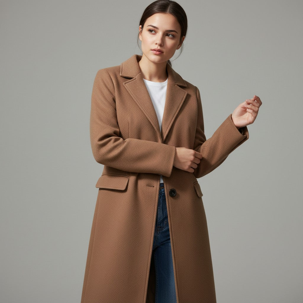 Temperament Commute Long Sleeve Jacket-Bon Voyage Vintage