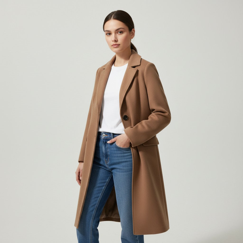 Temperament Commute Long Sleeve Jacket-Bon Voyage Vintage