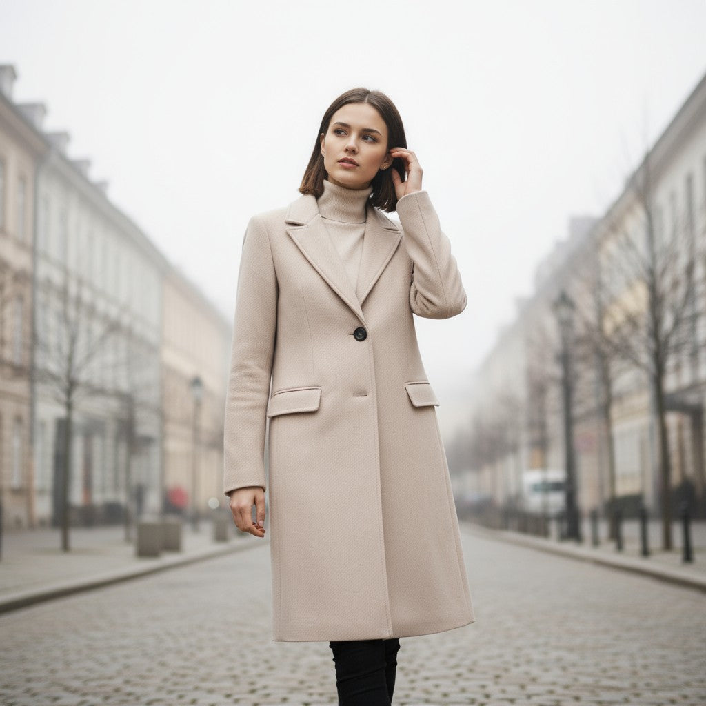 Temperament Commute Long Sleeve Jacket-Bon Voyage Vintage