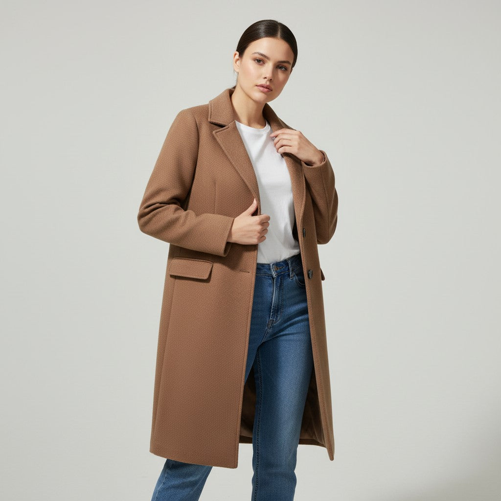 Temperament Commute Long Sleeve Jacket-Bon Voyage Vintage