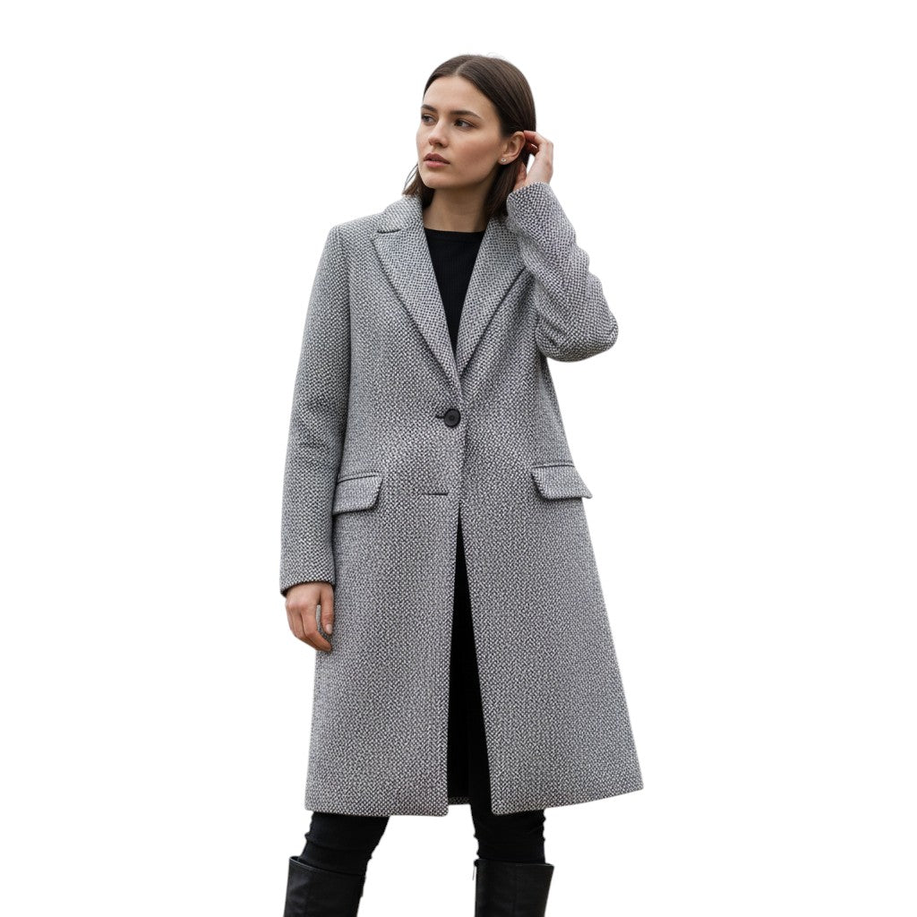 Temperament Commute Long Sleeve Jacket-Bon Voyage Vintage