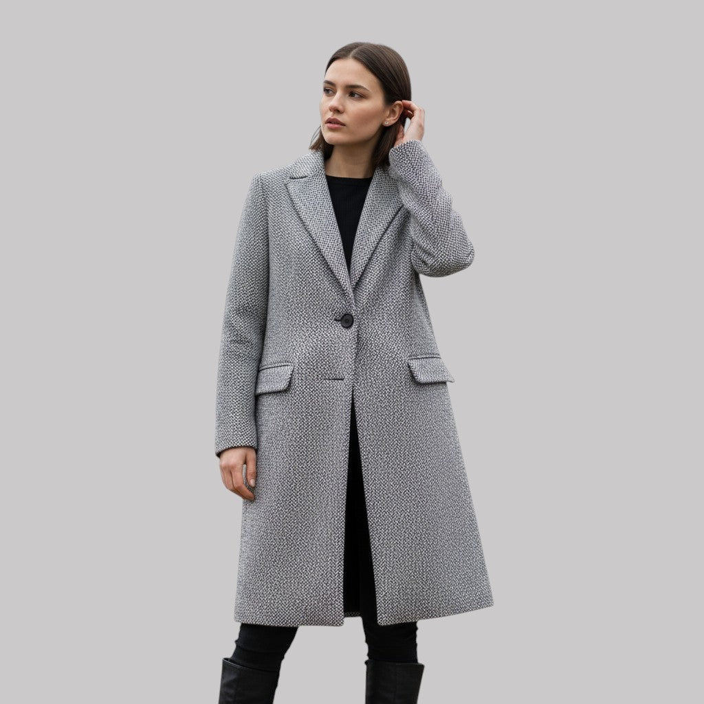 Temperament Commute Long Sleeve Jacket-Bon Voyage Vintage