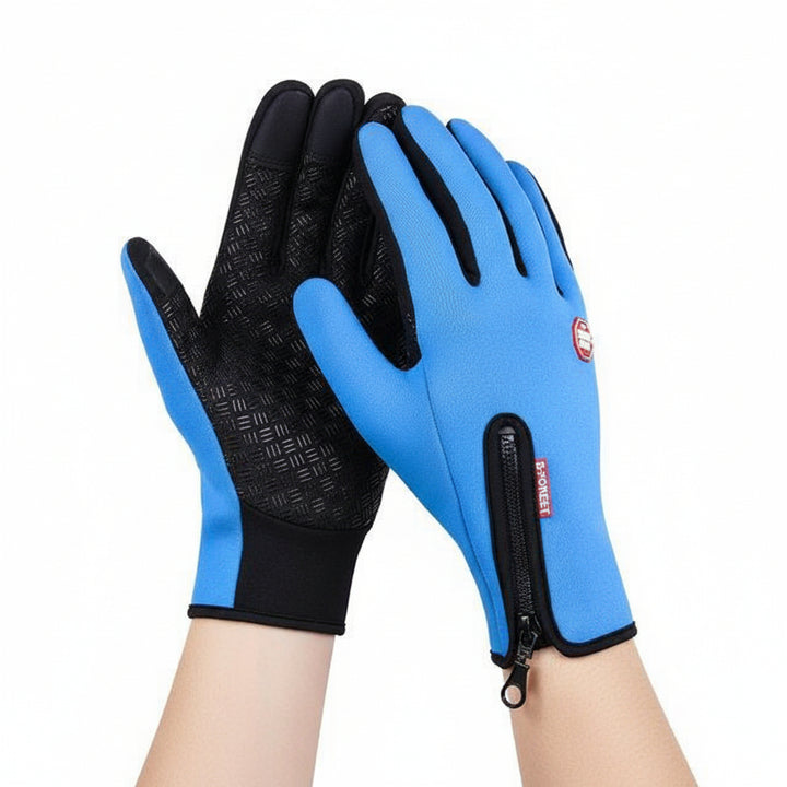 Touch Screen Waterproof Winter Riding Gloves Fleece Insulated Anti-Slip Gloves-Bon Voyage Vintage
