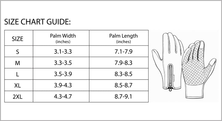 Touch Screen Waterproof Winter Riding Gloves Fleece Insulated Anti-Slip Gloves-Bon Voyage Vintage