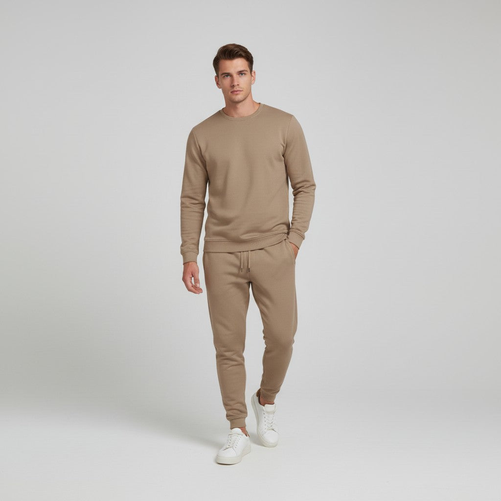 Two-Piece Casual Activewear Tracksuit Set For Men-Bon Voyage Vintage