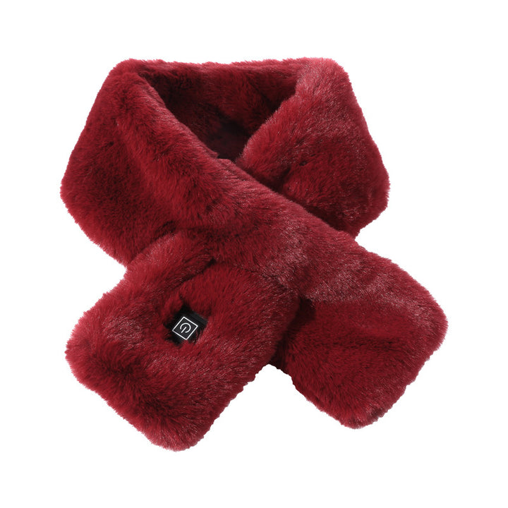 USB Heated Neck Scarf Adjustable Temperature Winter Neck Warmer-Bon Voyage Vintage