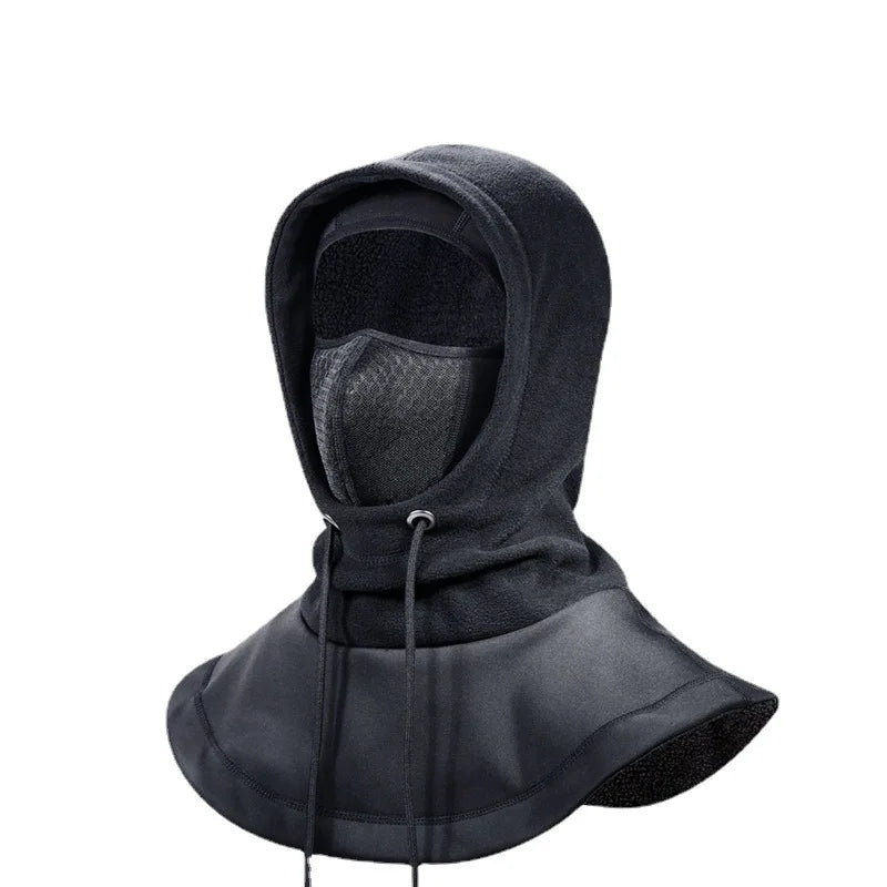 Unisex Full Face Mask Balaclava Beanie for Windproof and Warm-Bon Voyage Vintage