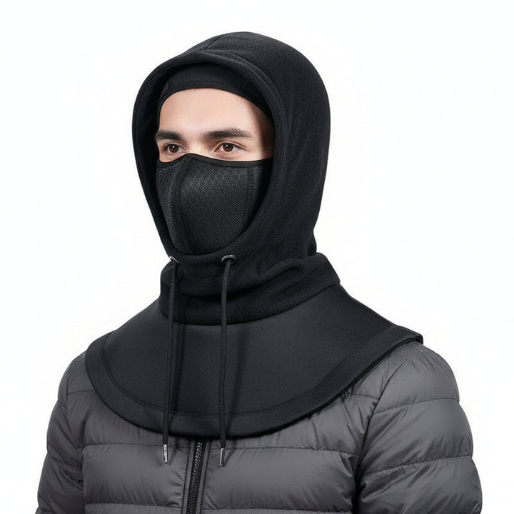 Unisex Full Face Mask Balaclava Beanie for Windproof and Warm-Bon Voyage Vintage