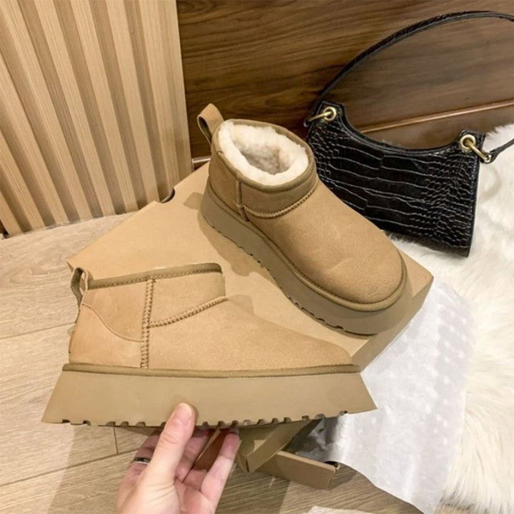 Waterproof Ankle Boots with Comfortable Sole-Bon Voyage Vintage