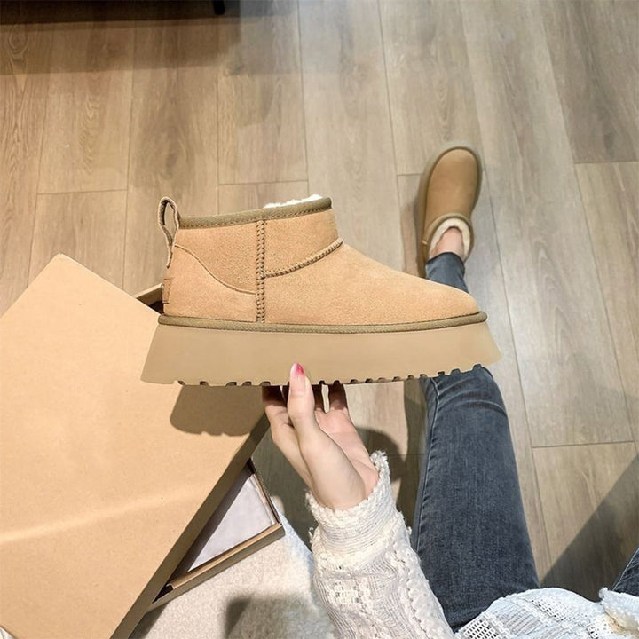 Waterproof Ankle Boots with Comfortable Sole-Bon Voyage Vintage
