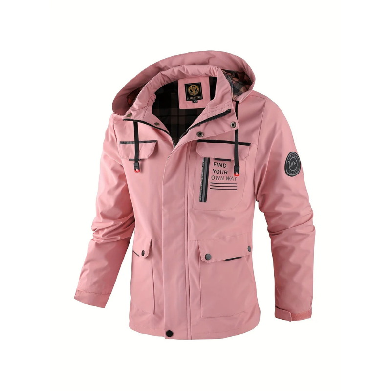 Windproof Hooded Cold Weather Coat For Men's-Bon Voyage Vintage